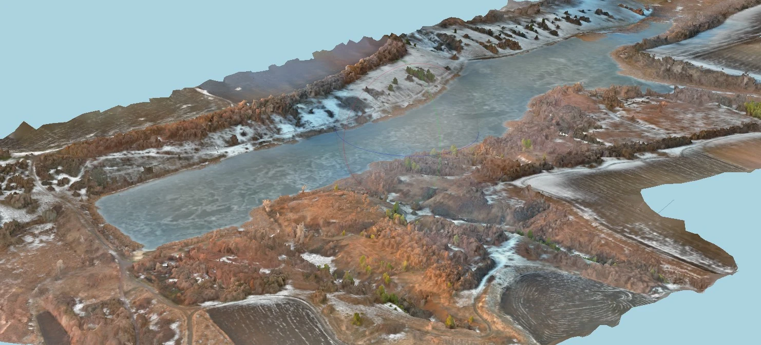 3D-модель водного об’єкта